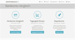 Desktop Screenshot of bankkonto-vergleich.net